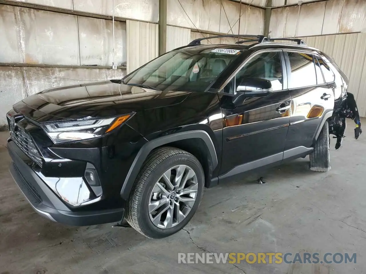 1 Photograph of a damaged car 2T3Y1RFV4PC221065 TOYOTA RAV4 2023