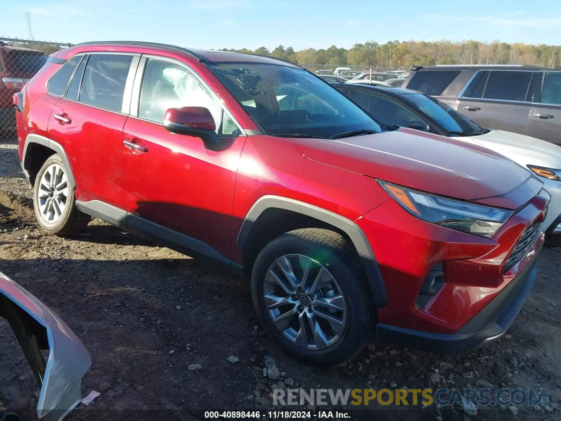 1 Photograph of a damaged car 2T3Y1RFV6PW255698 TOYOTA RAV4 2023
