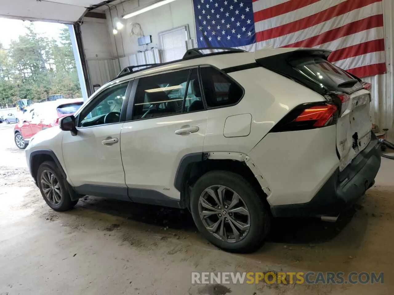 2 Photograph of a damaged car 4T3B6RFV0PU107506 TOYOTA RAV4 2023