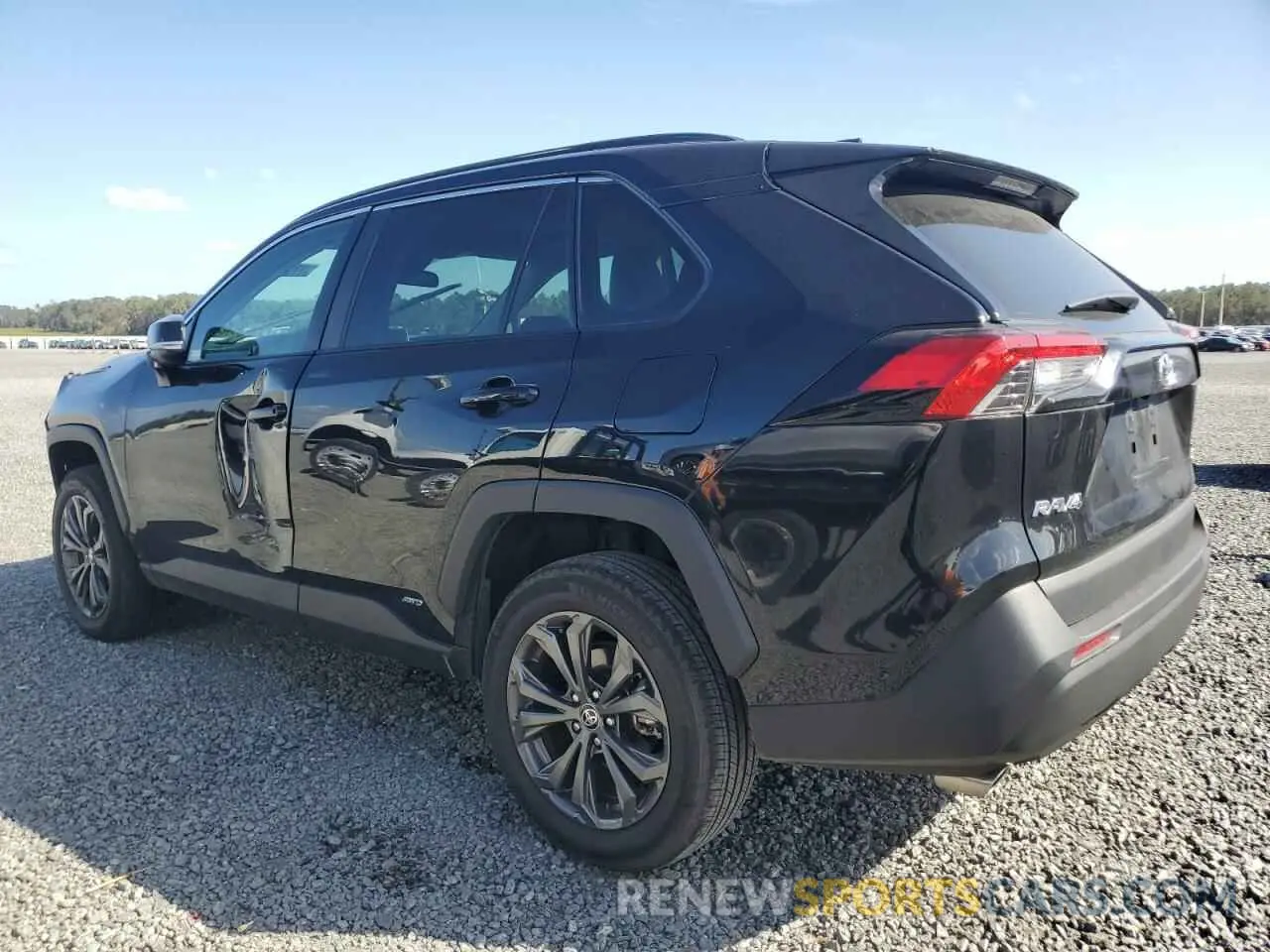 2 Photograph of a damaged car 4T3B6RFV2PU137316 TOYOTA RAV4 2023