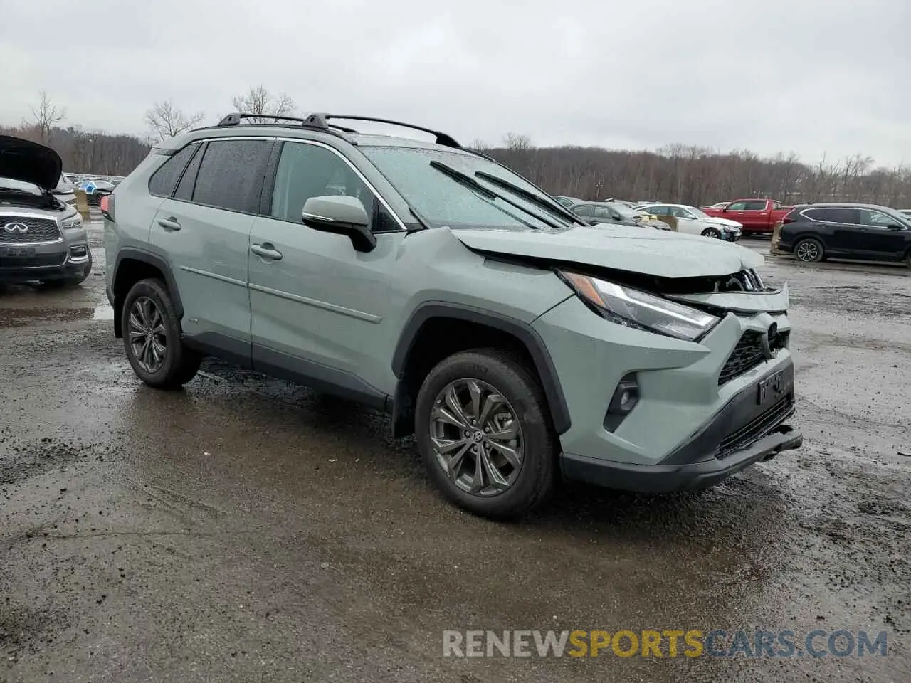 4 Photograph of a damaged car 4T3B6RFV4PU117620 TOYOTA RAV4 2023