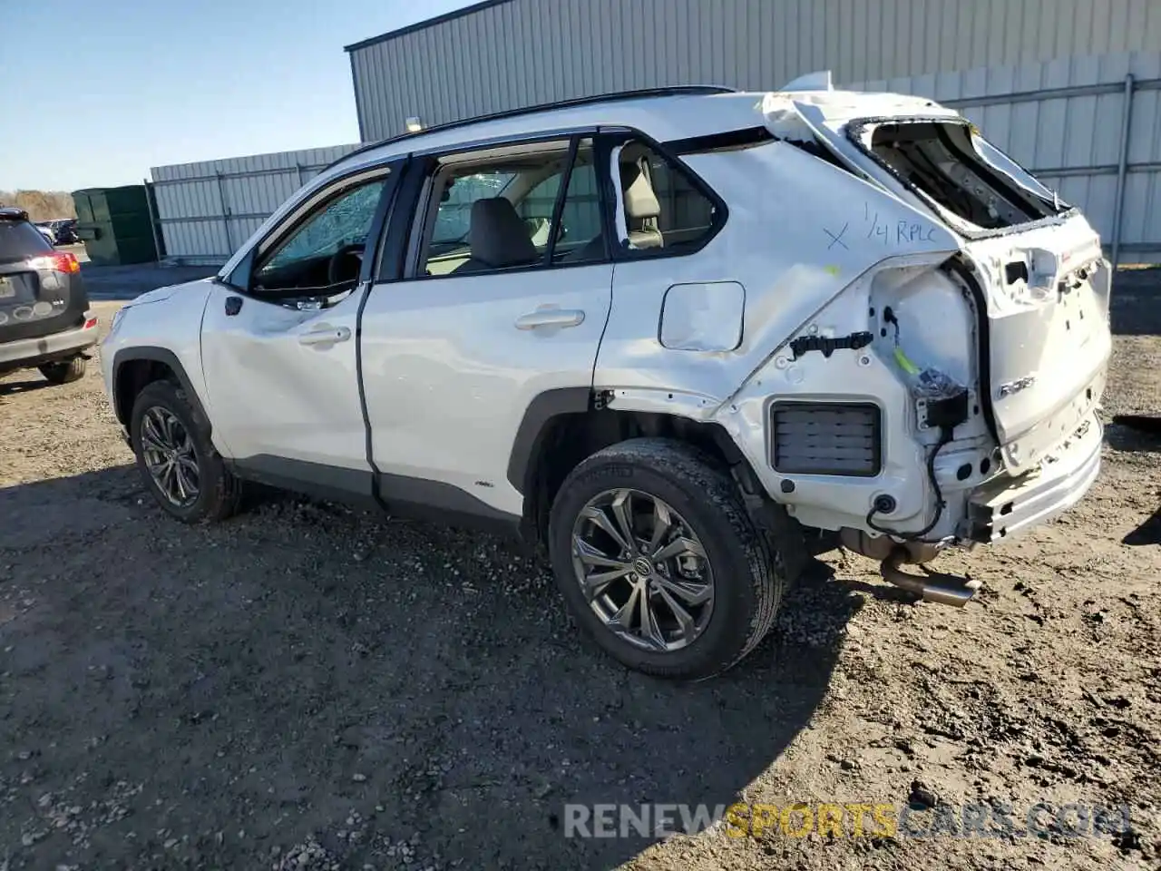 2 Photograph of a damaged car 4T3B6RFV6PU122284 TOYOTA RAV4 2023