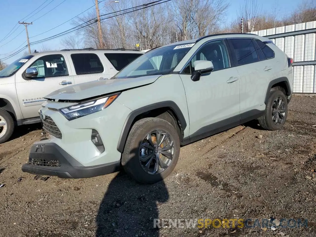 1 Photograph of a damaged car 4T3B6RFV7PU139028 TOYOTA RAV4 2023