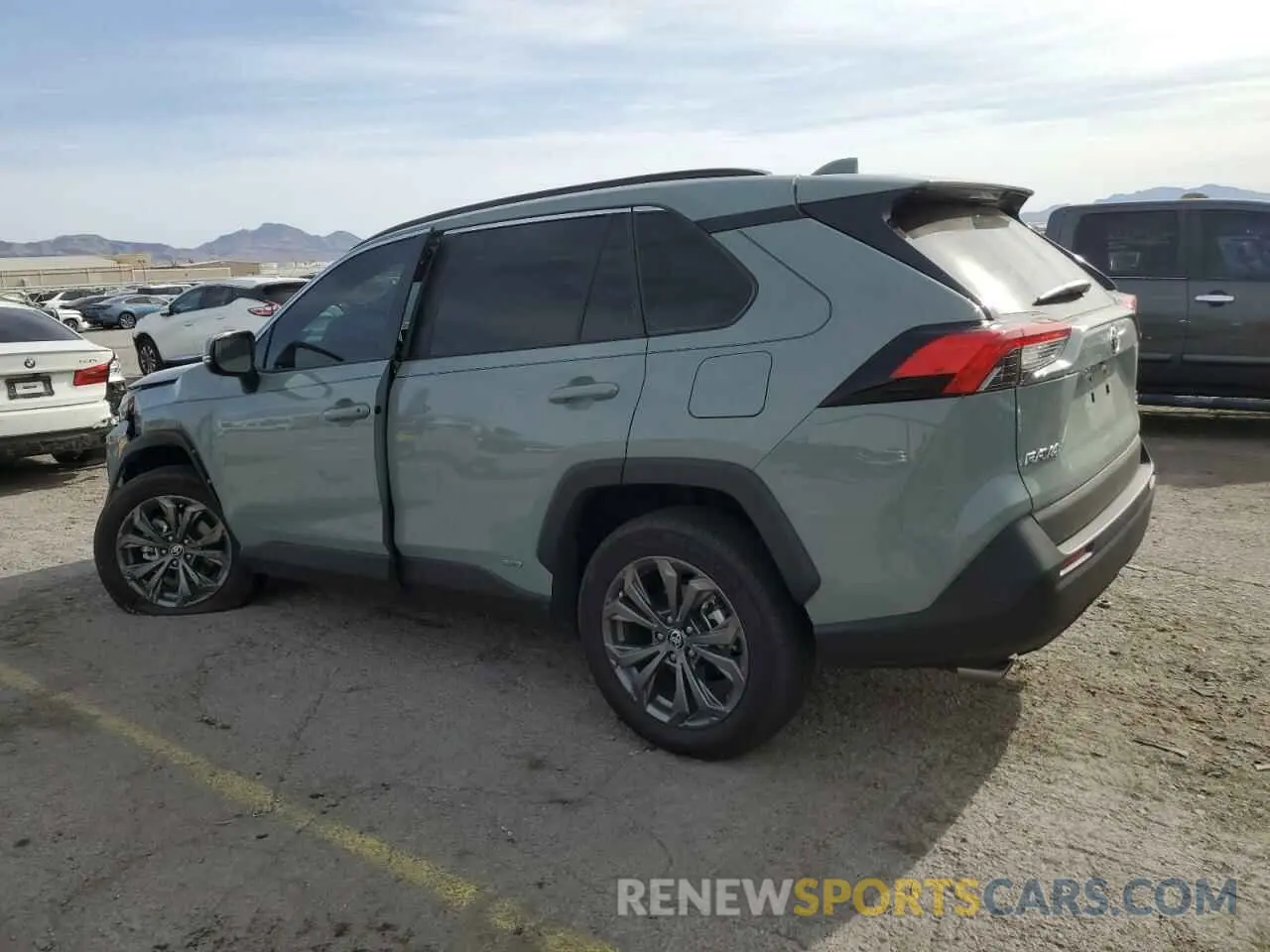 2 Photograph of a damaged car 4T3B6RFV8PU129611 TOYOTA RAV4 2023