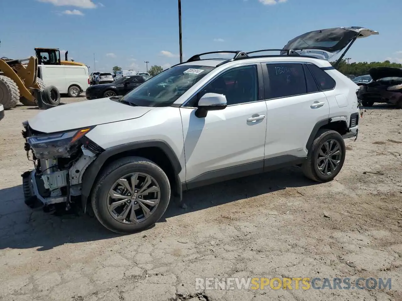 1 Photograph of a damaged car 4T3B6RFV8PU130306 TOYOTA RAV4 2023