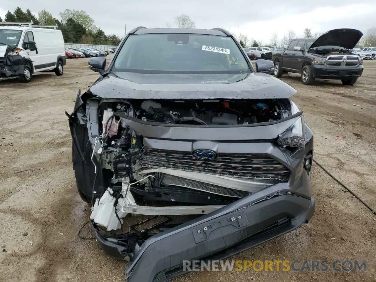 5 Photograph of a damaged car 4T3D6RFV1PU105627 TOYOTA RAV4 2023