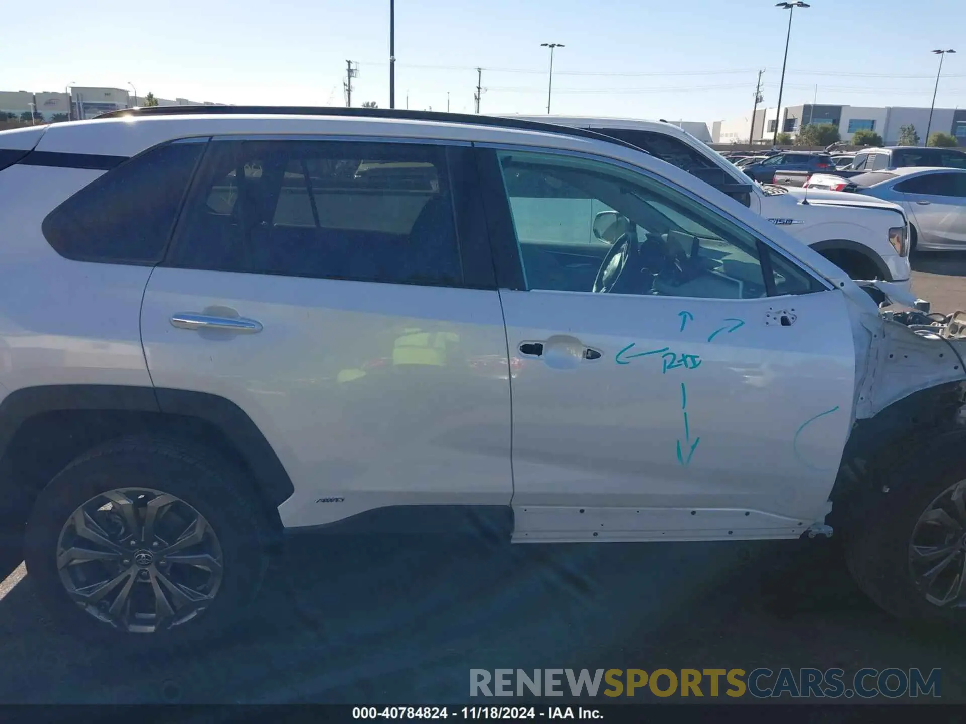 14 Photograph of a damaged car 4T3D6RFV1PU117616 TOYOTA RAV4 2023