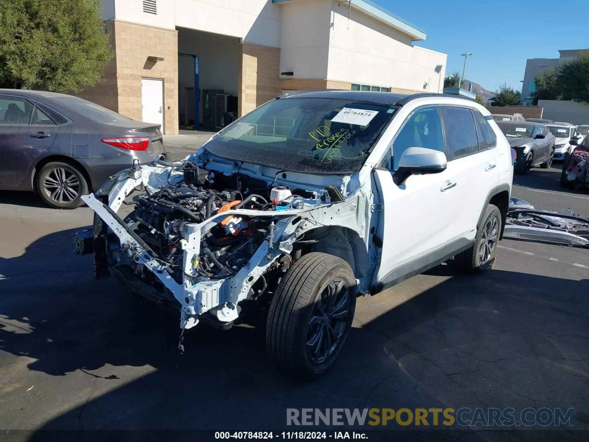 2 Photograph of a damaged car 4T3D6RFV1PU117616 TOYOTA RAV4 2023