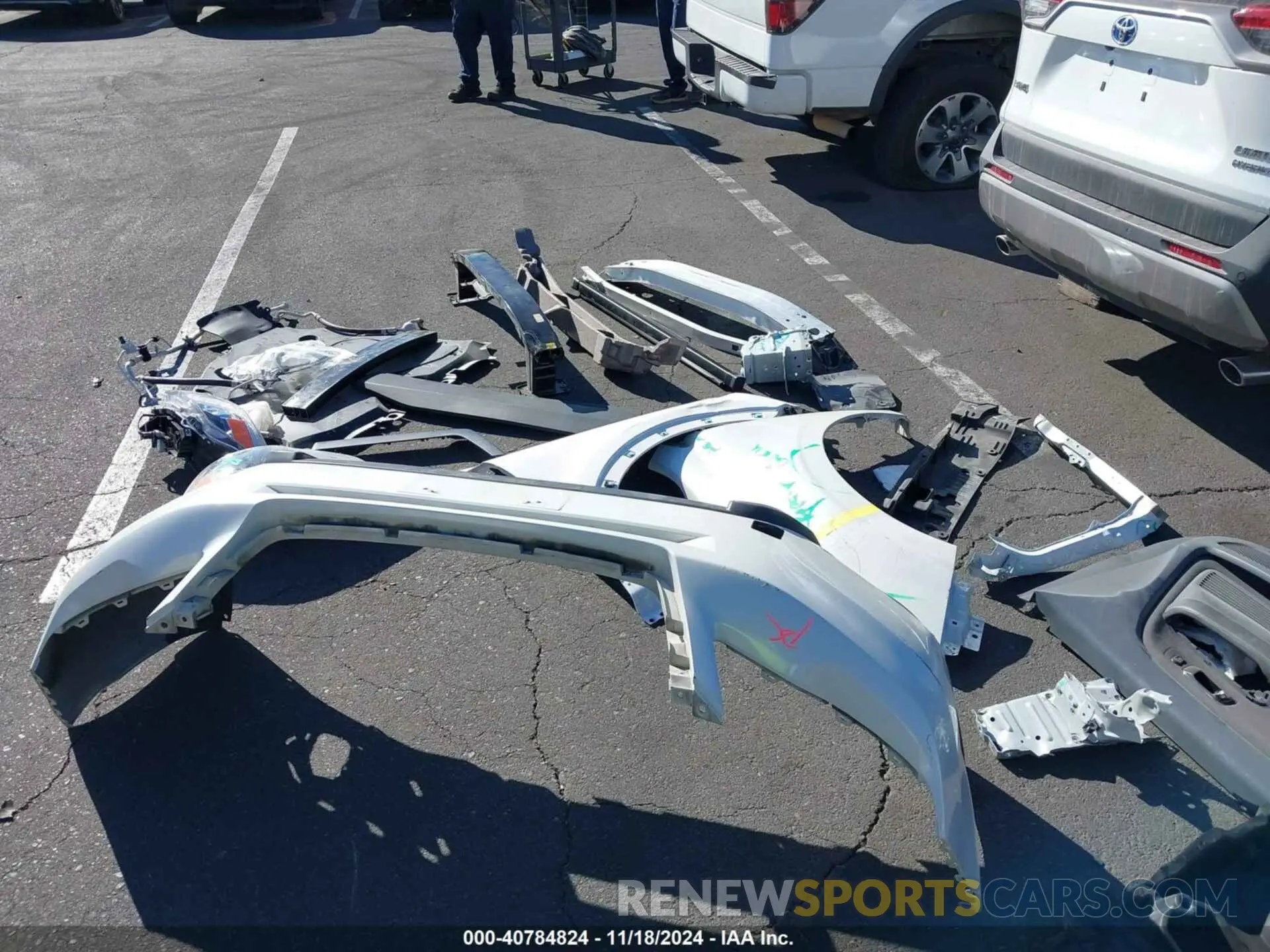 21 Photograph of a damaged car 4T3D6RFV1PU117616 TOYOTA RAV4 2023