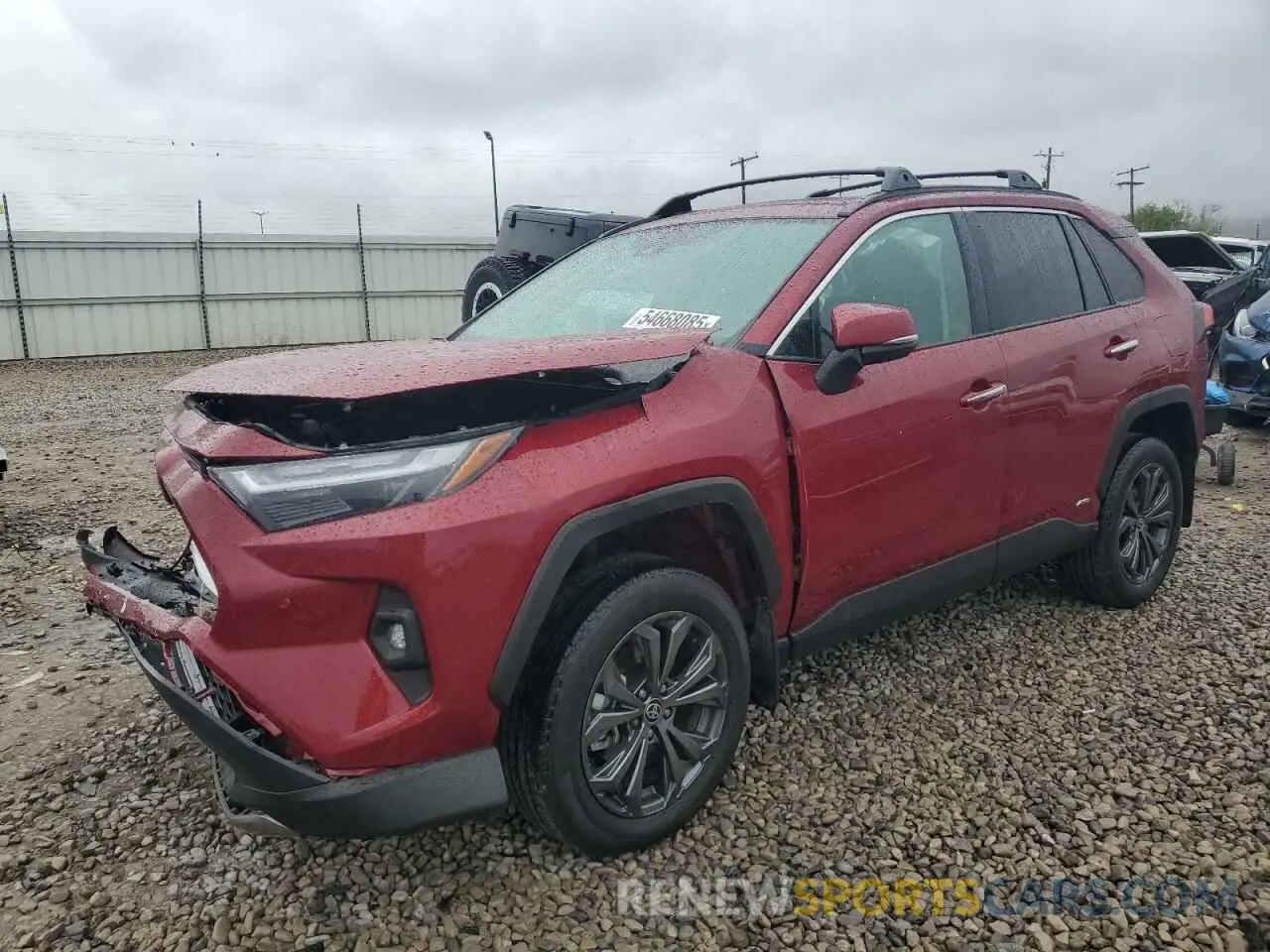 1 Photograph of a damaged car 4T3D6RFV3PU135356 TOYOTA RAV4 2023