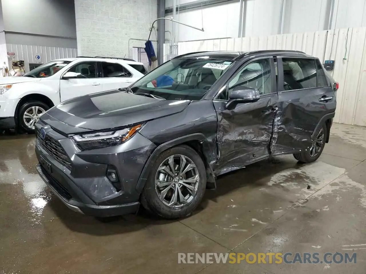 1 Photograph of a damaged car 4T3D6RFV8PU132548 TOYOTA RAV4 2023