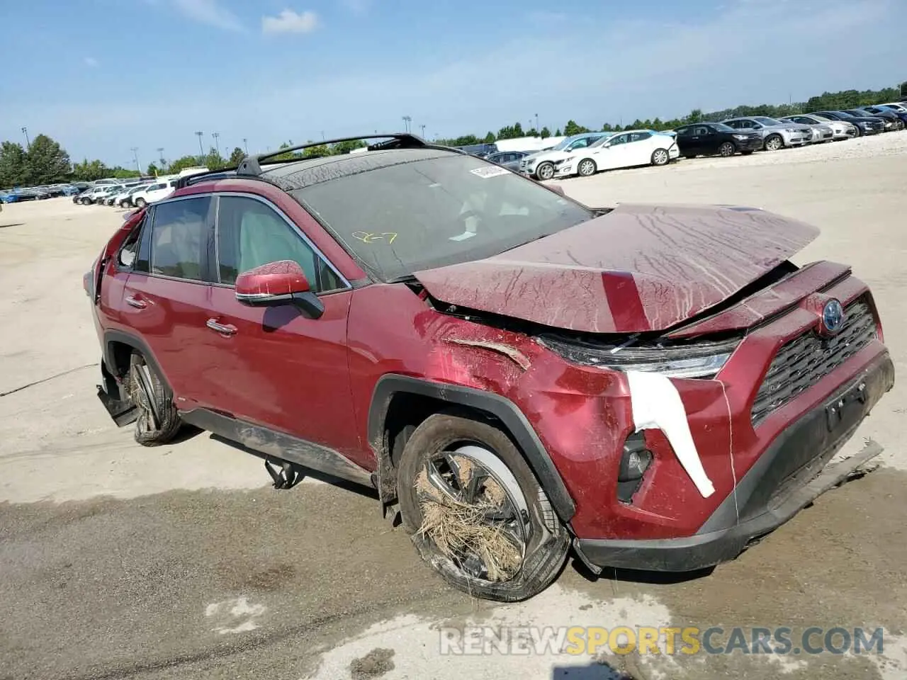4 Photograph of a damaged car 4T3D6RFV8PU137684 TOYOTA RAV4 2023