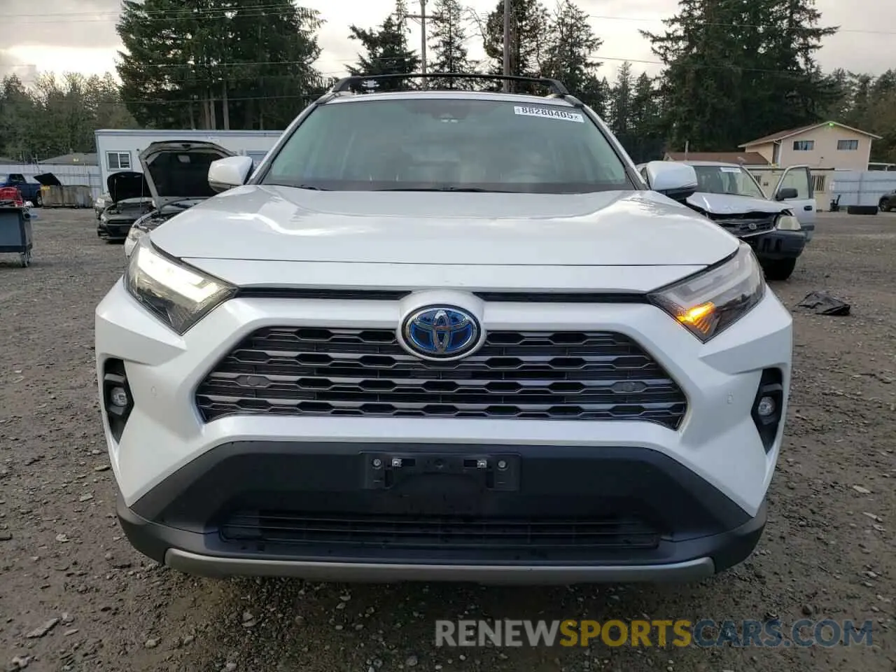 5 Photograph of a damaged car 4T3D6RFVXPU107179 TOYOTA RAV4 2023