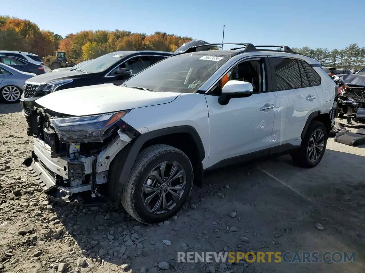 1 Photograph of a damaged car 4T3D6RFVXPU136472 TOYOTA RAV4 2023