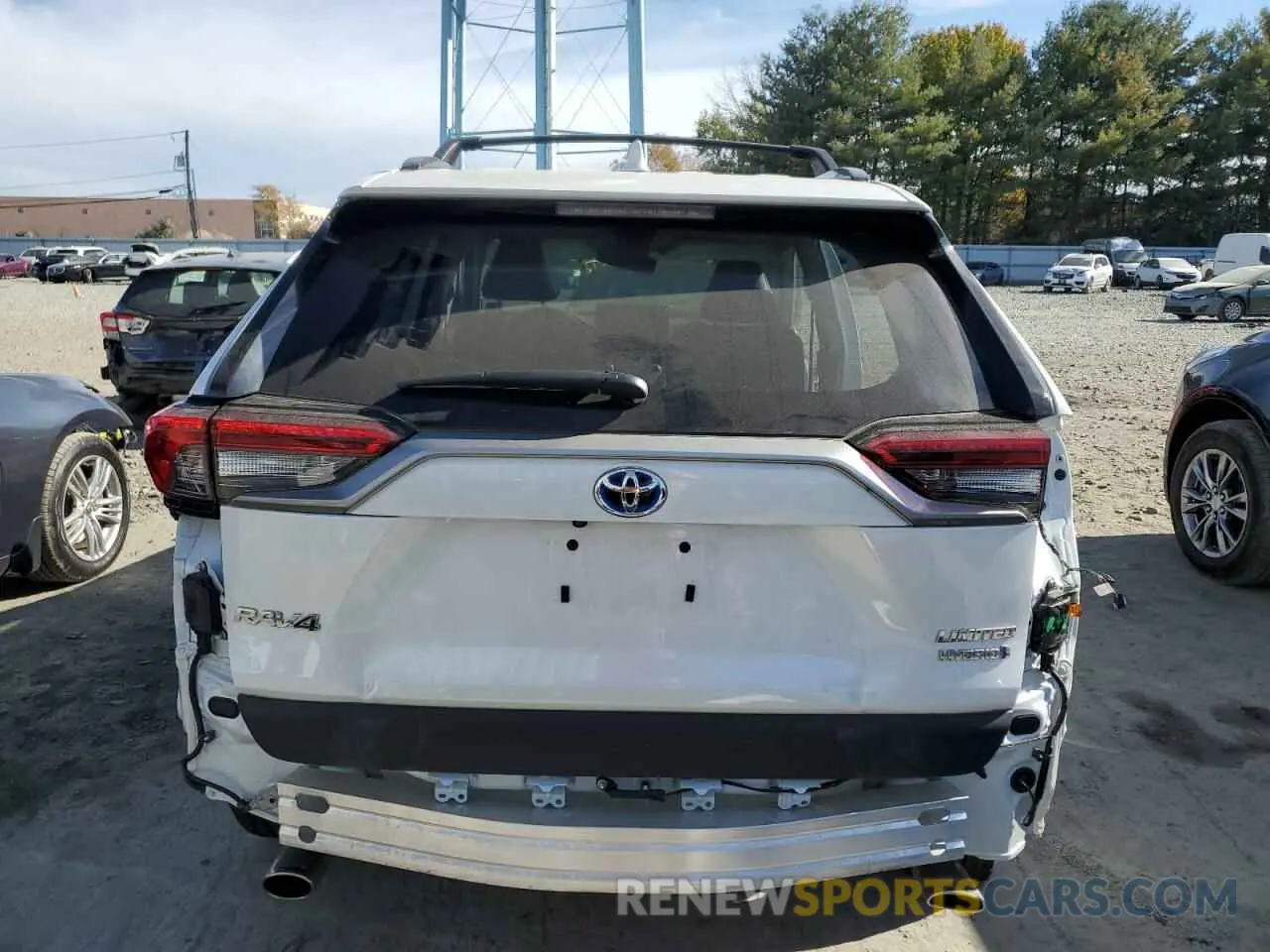 6 Photograph of a damaged car 4T3D6RFVXPU136472 TOYOTA RAV4 2023