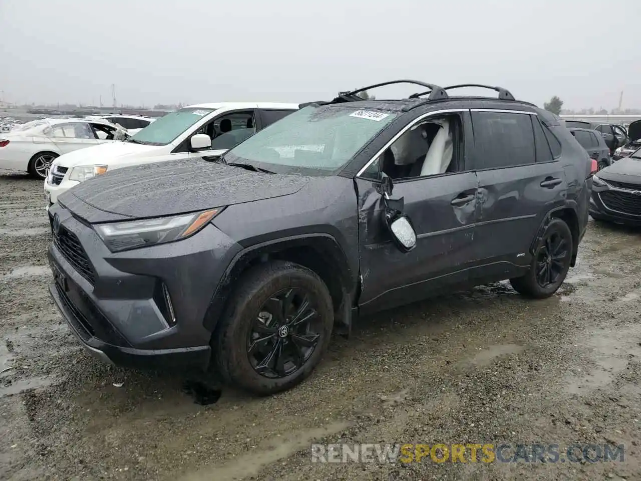 1 Photograph of a damaged car 4T3E6RFV0PU126764 TOYOTA RAV4 2023