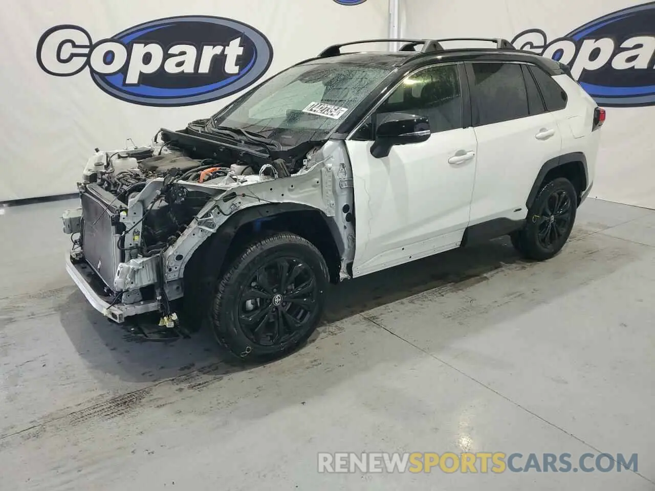 1 Photograph of a damaged car 4T3E6RFV2PU126359 TOYOTA RAV4 2023