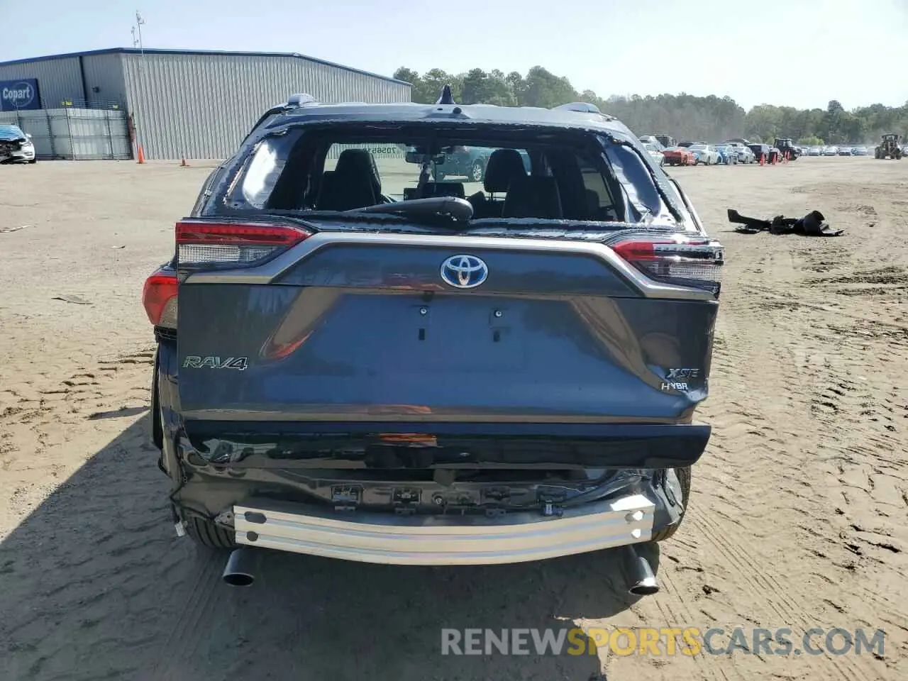 6 Photograph of a damaged car 4T3E6RFV2PU133344 TOYOTA RAV4 2023