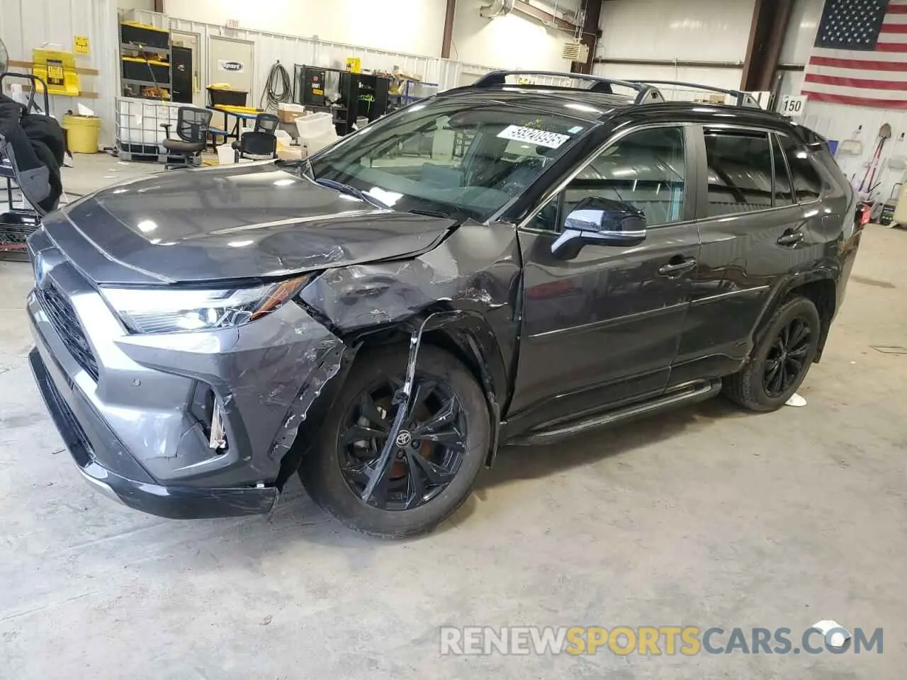 1 Photograph of a damaged car 4T3E6RFV2PU138334 TOYOTA RAV4 2023