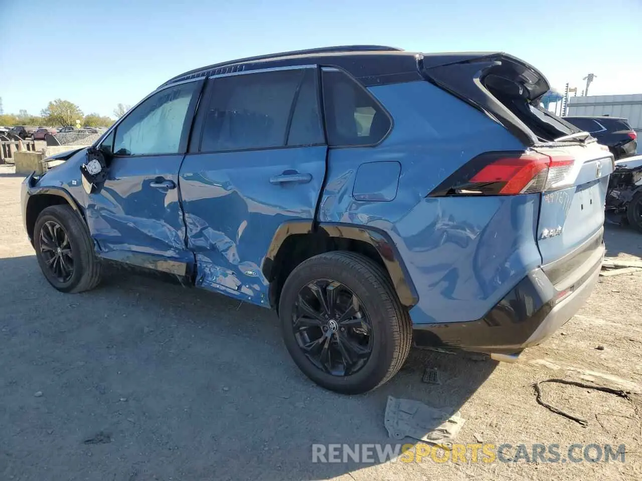 2 Photograph of a damaged car 4T3E6RFV3PU112695 TOYOTA RAV4 2023