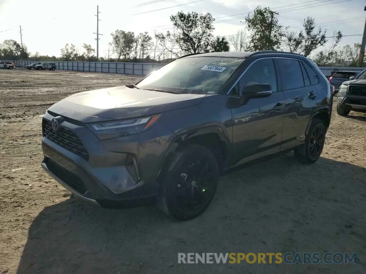 1 Photograph of a damaged car 4T3E6RFV3PU124586 TOYOTA RAV4 2023