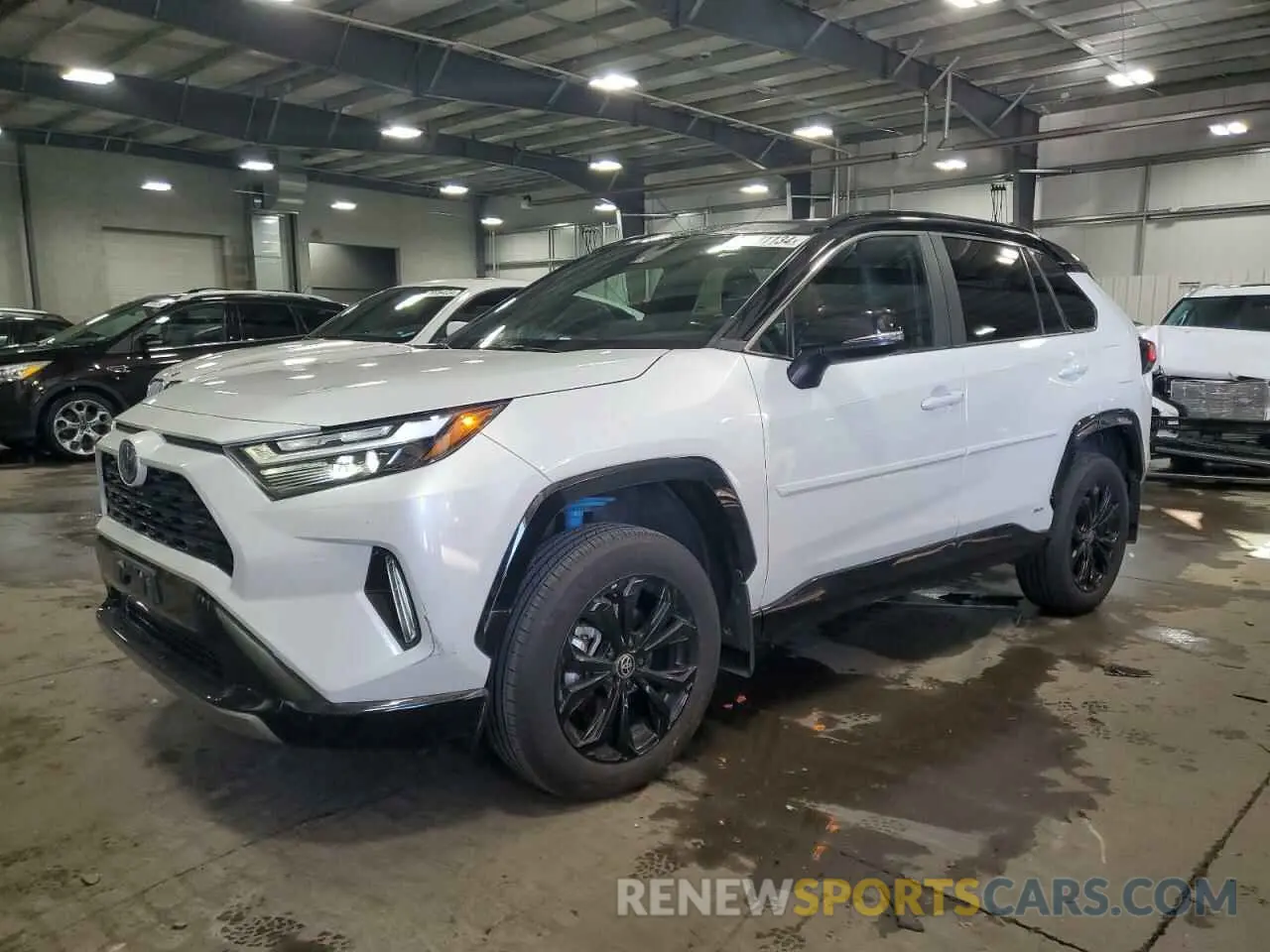 1 Photograph of a damaged car 4T3E6RFV4PU107604 TOYOTA RAV4 2023