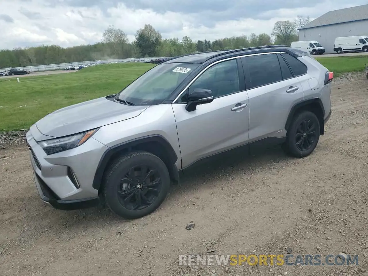 1 Photograph of a damaged car 4T3E6RFV5PU110138 TOYOTA RAV4 2023