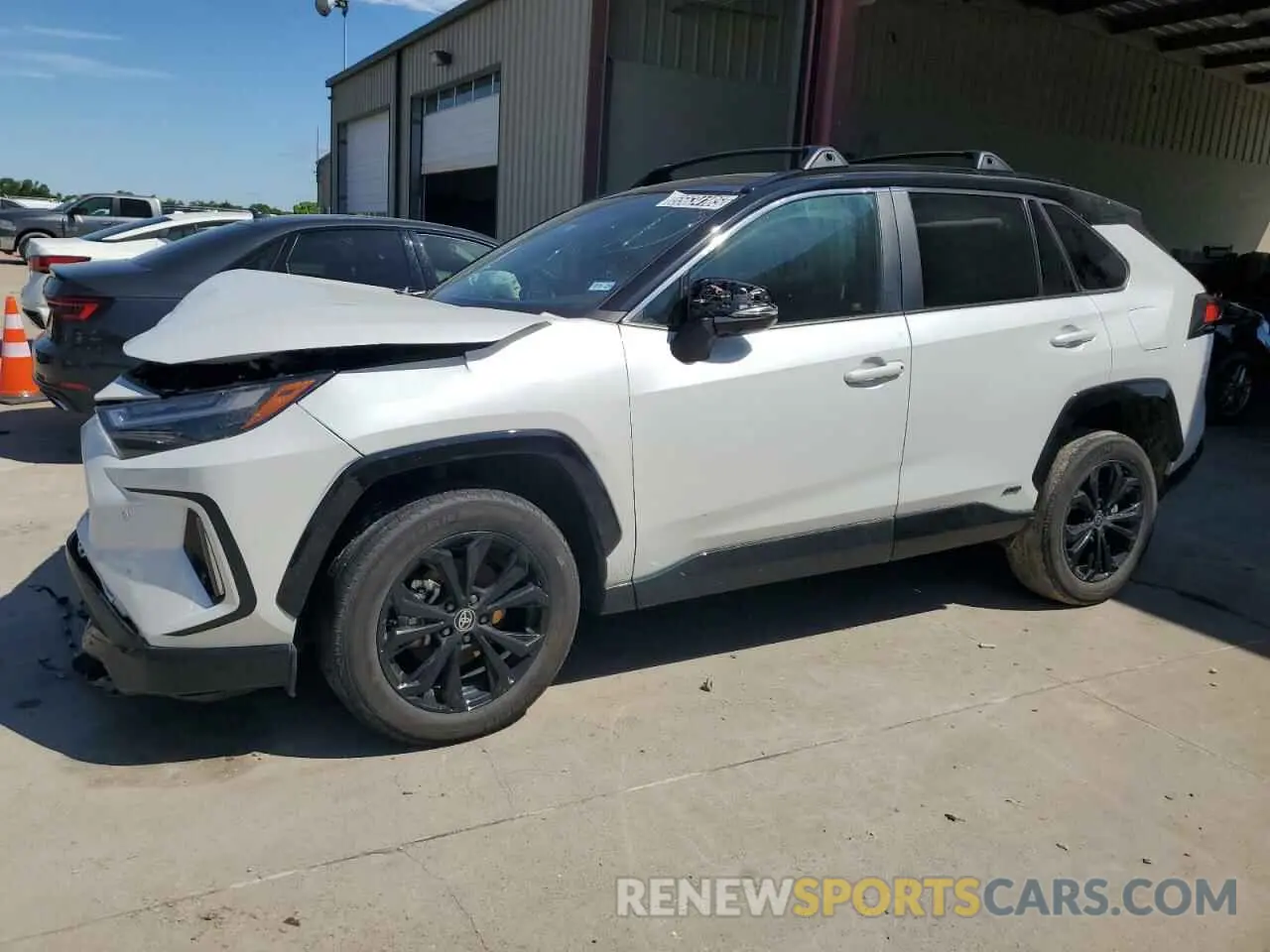 1 Photograph of a damaged car 4T3E6RFV6PU109046 TOYOTA RAV4 2023