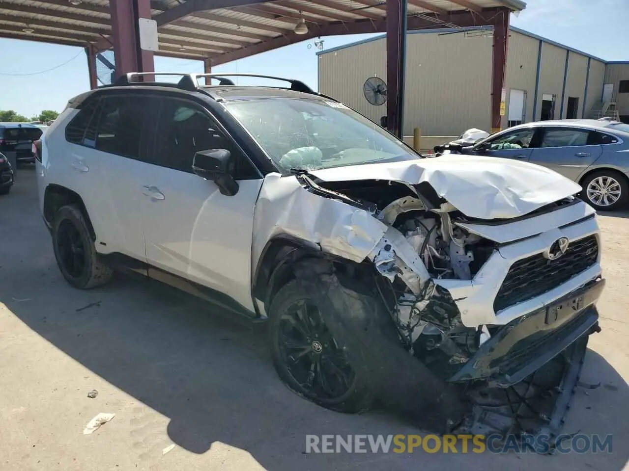 4 Photograph of a damaged car 4T3E6RFV6PU109046 TOYOTA RAV4 2023