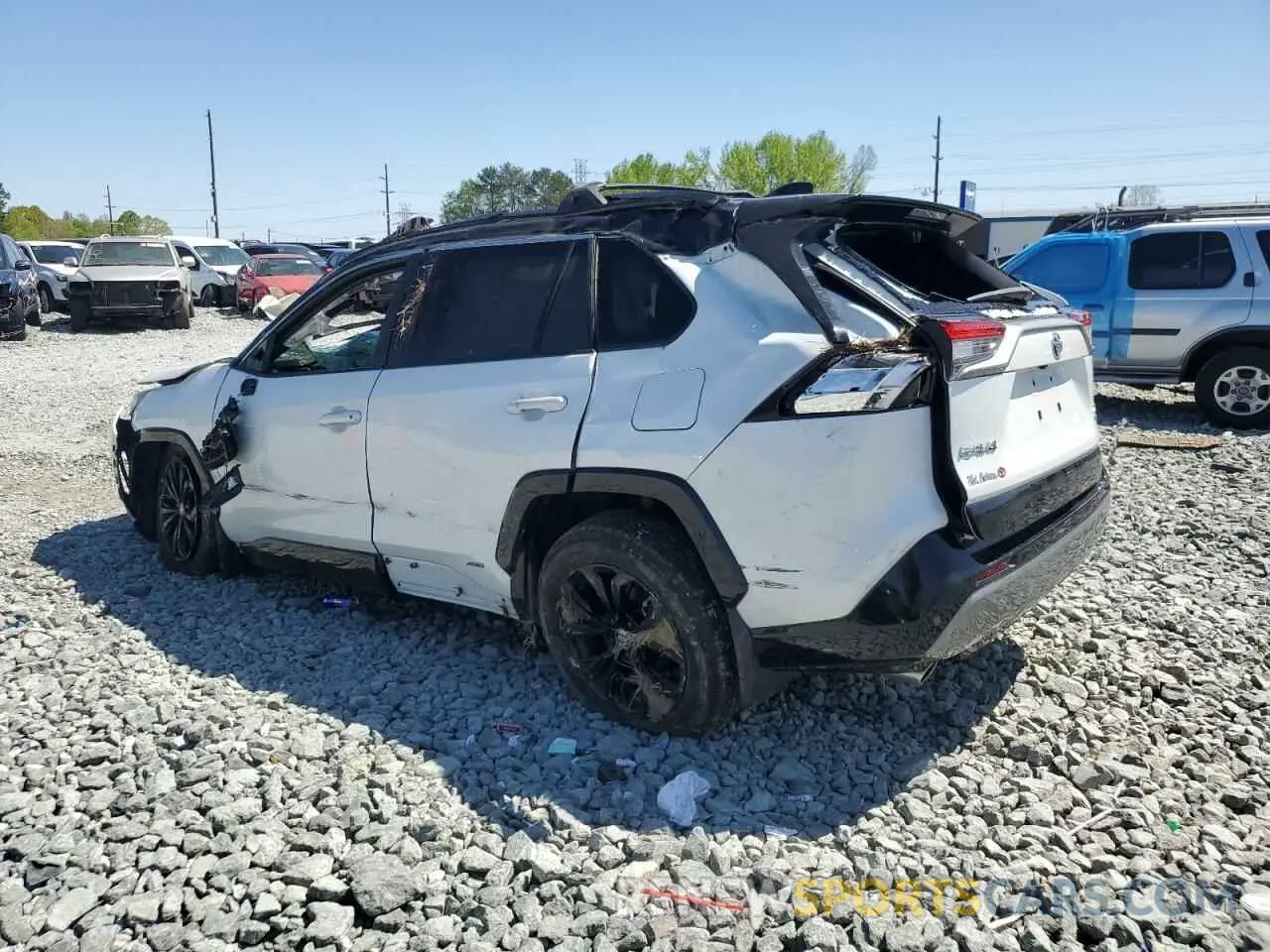 2 Photograph of a damaged car 4T3E6RFV7PU114143 TOYOTA RAV4 2023