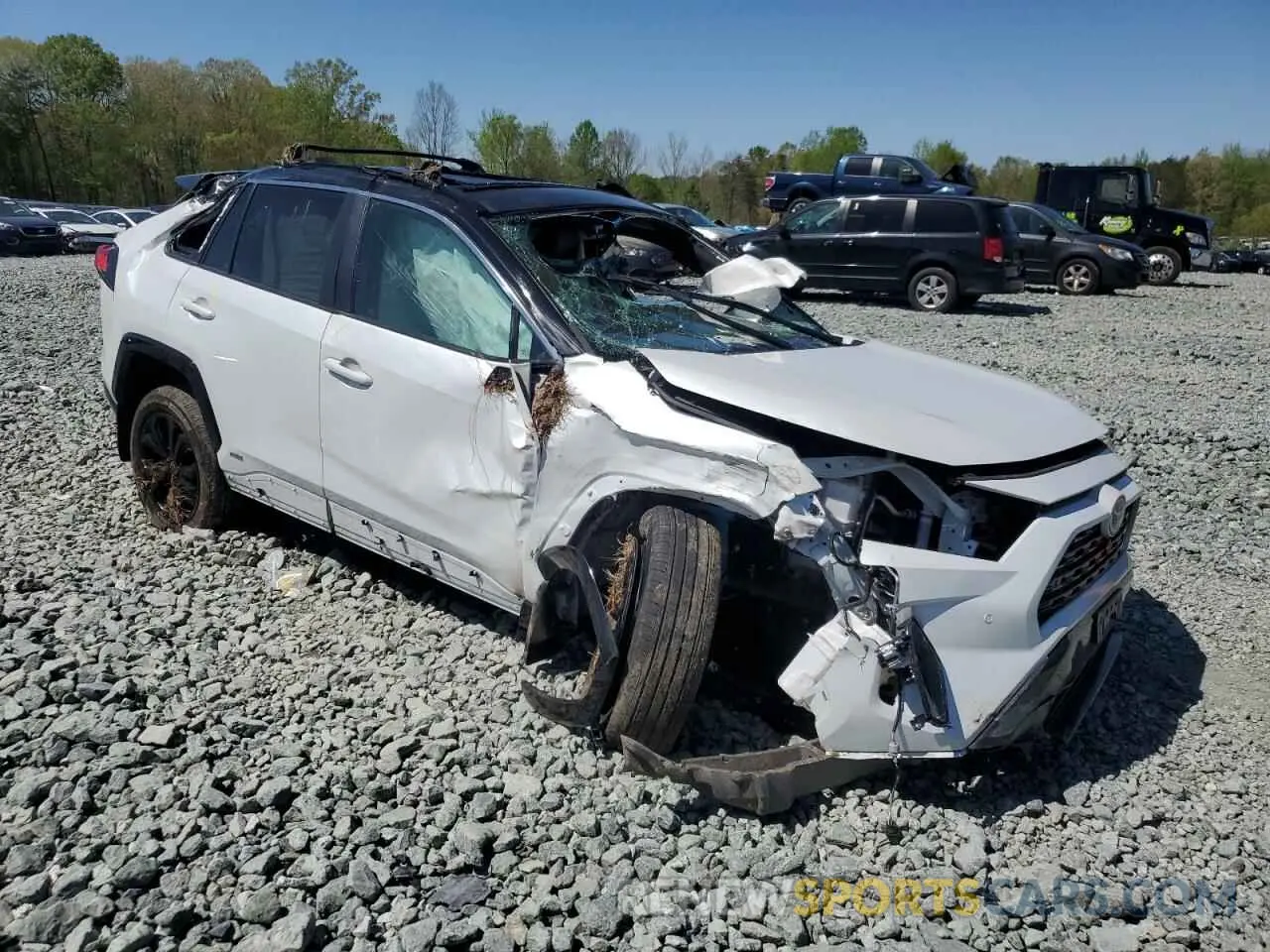 4 Photograph of a damaged car 4T3E6RFV7PU114143 TOYOTA RAV4 2023