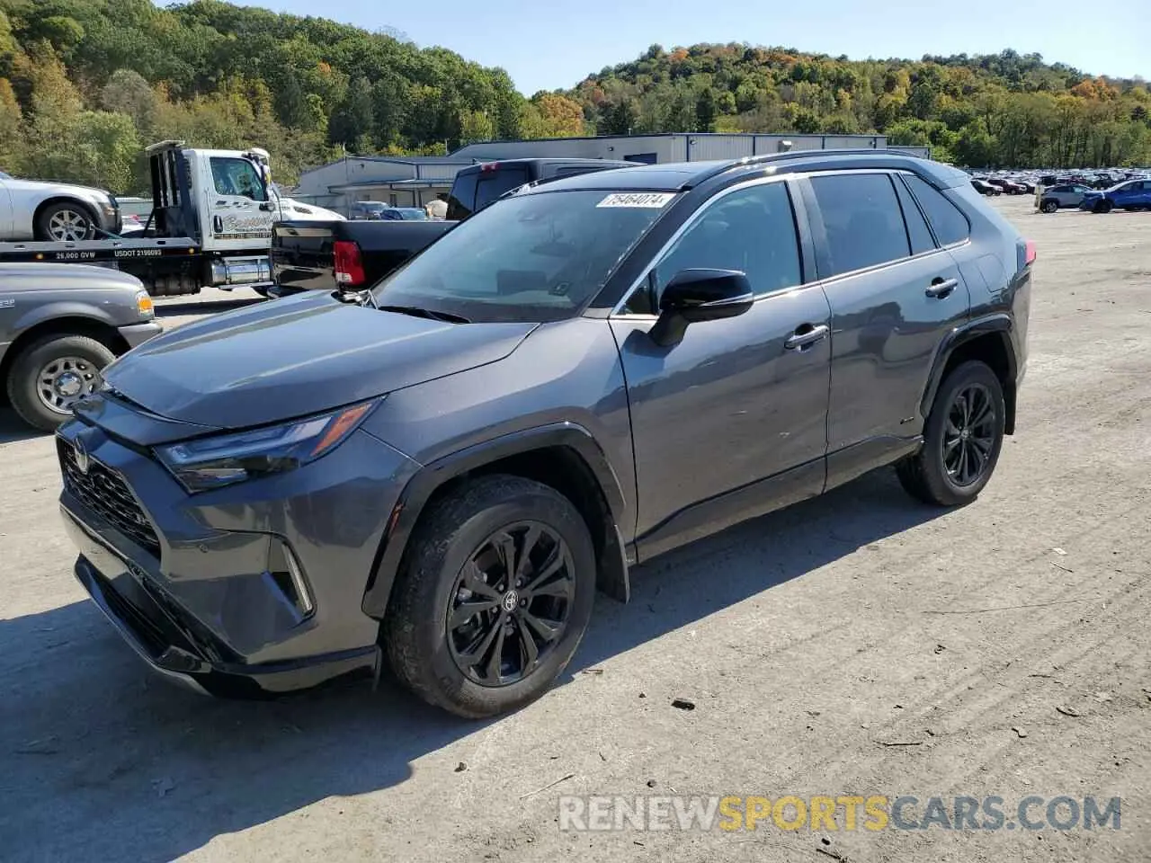 1 Photograph of a damaged car 4T3E6RFV8PU111056 TOYOTA RAV4 2023