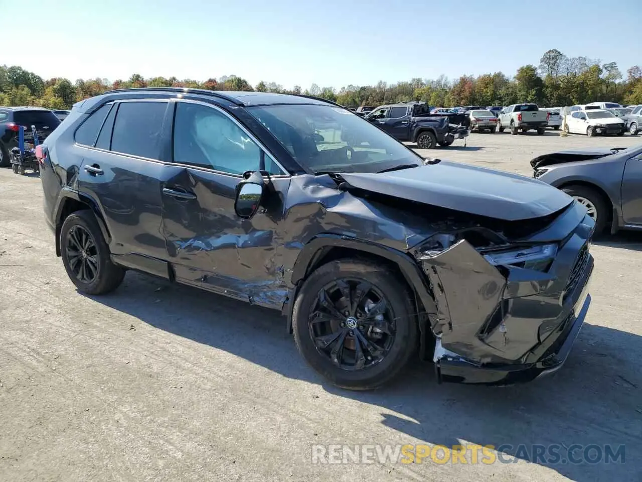 4 Photograph of a damaged car 4T3E6RFV8PU111056 TOYOTA RAV4 2023