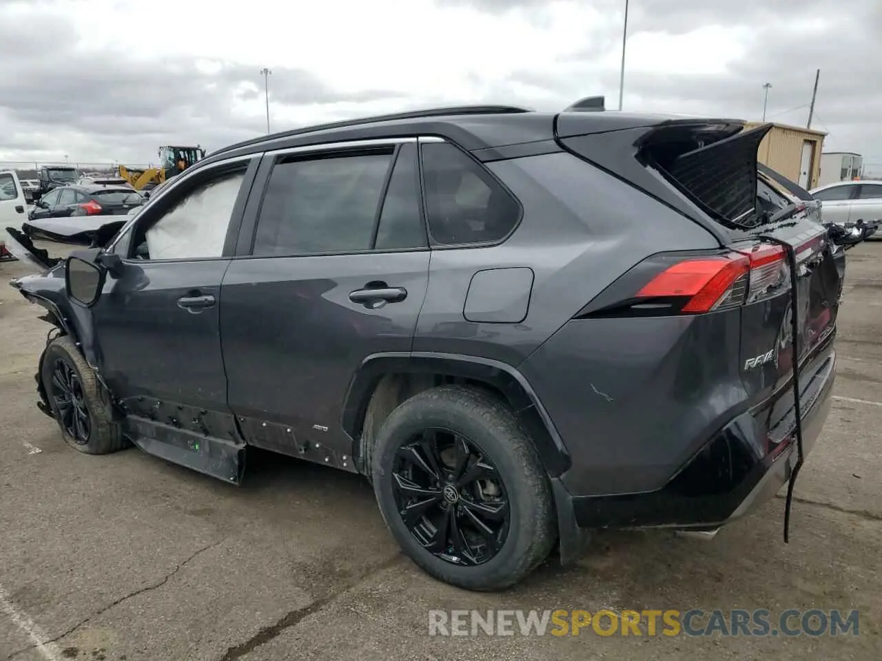 2 Photograph of a damaged car 4T3E6RFV8PU126866 TOYOTA RAV4 2023