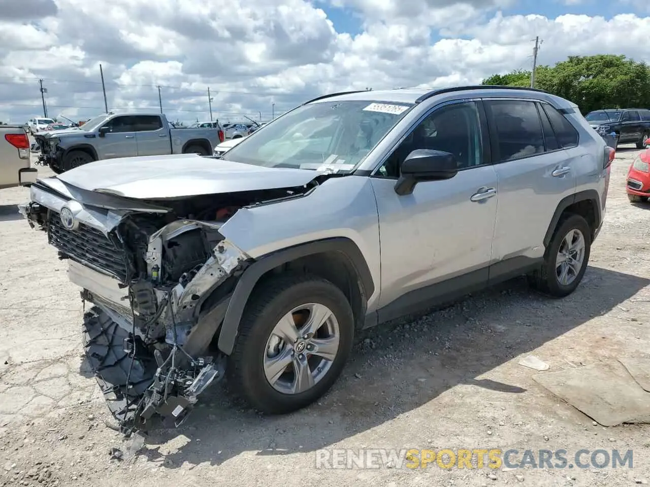 1 Photograph of a damaged car 4T3LWRFV1PU108538 TOYOTA RAV4 2023
