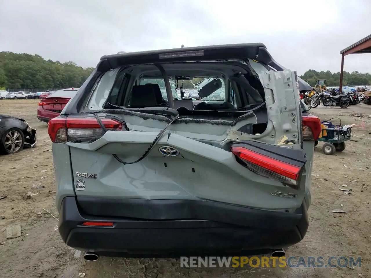 6 Photograph of a damaged car 4T3RWRFV0PU088678 TOYOTA RAV4 2023