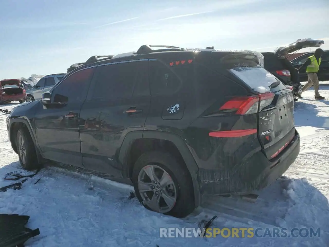 2 Photograph of a damaged car 4T3RWRFV1PU104189 TOYOTA RAV4 2023