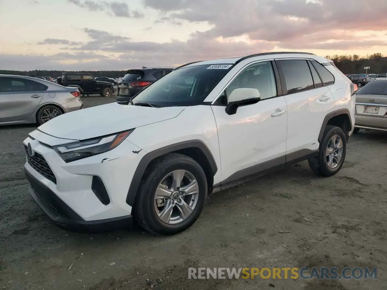 1 Photograph of a damaged car 4T3RWRFV2PU102404 TOYOTA RAV4 2023
