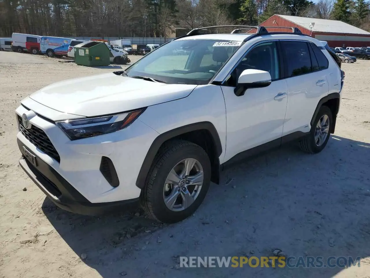 1 Photograph of a damaged car 4T3RWRFV2PU103231 TOYOTA RAV4 2023