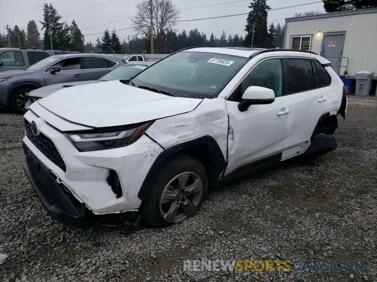 1 Photograph of a damaged car 4T3RWRFV7PU103094 TOYOTA RAV4 2023