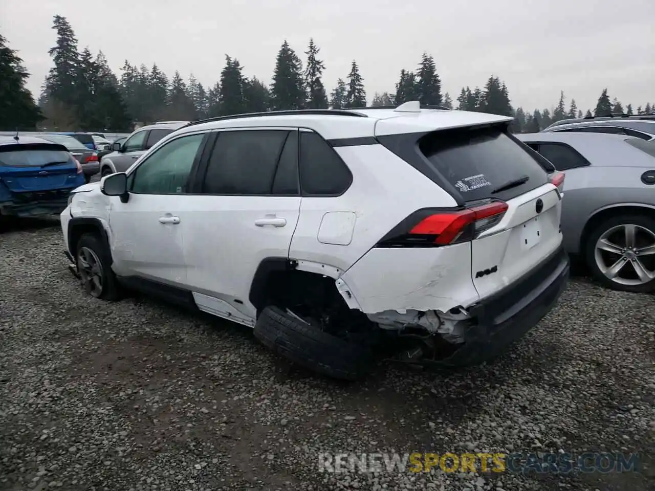 2 Photograph of a damaged car 4T3RWRFV7PU103094 TOYOTA RAV4 2023