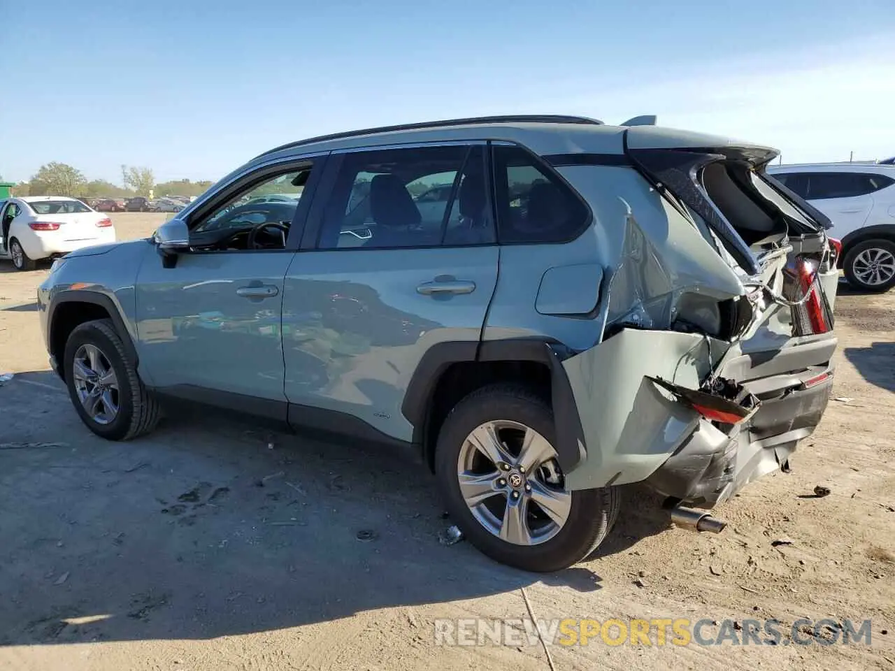2 Photograph of a damaged car 4T3RWRFV8PU105081 TOYOTA RAV4 2023