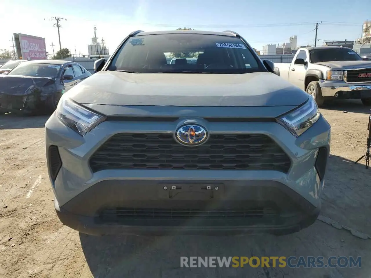 5 Photograph of a damaged car 4T3RWRFV8PU105081 TOYOTA RAV4 2023