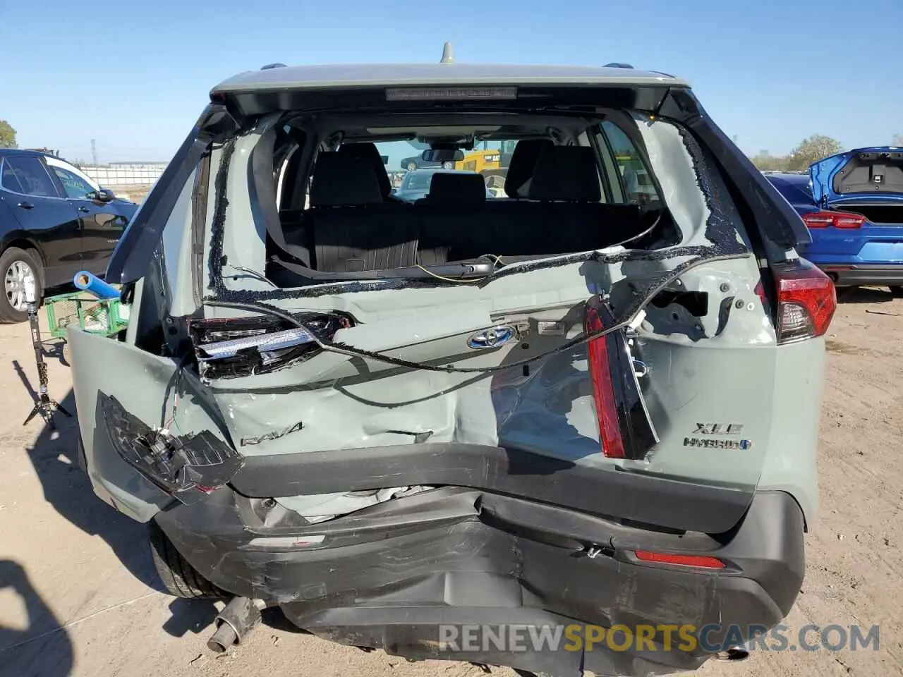 6 Photograph of a damaged car 4T3RWRFV8PU105081 TOYOTA RAV4 2023