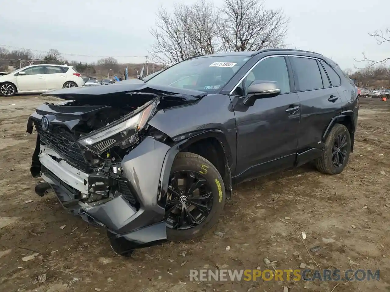 1 Photograph of a damaged car 4T3T6RFV4PU127245 TOYOTA RAV4 2023