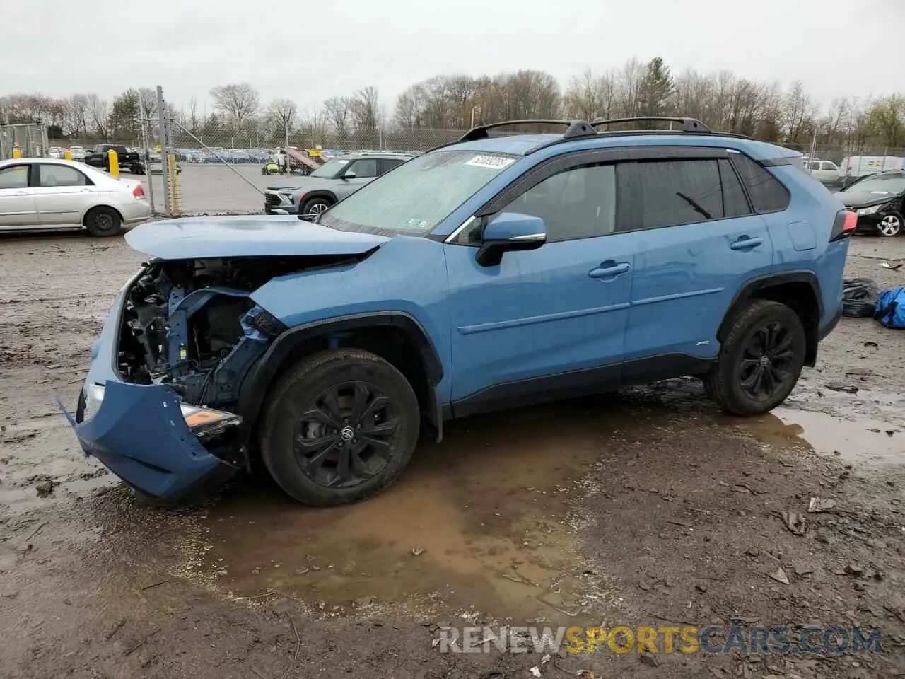 1 Photograph of a damaged car 4T3T6RFV5PU120093 TOYOTA RAV4 2023