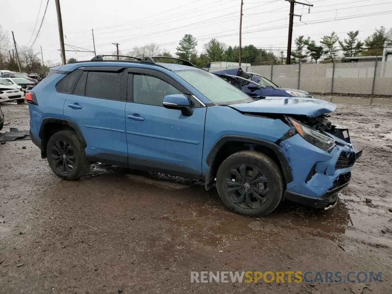 4 Photograph of a damaged car 4T3T6RFV5PU120093 TOYOTA RAV4 2023