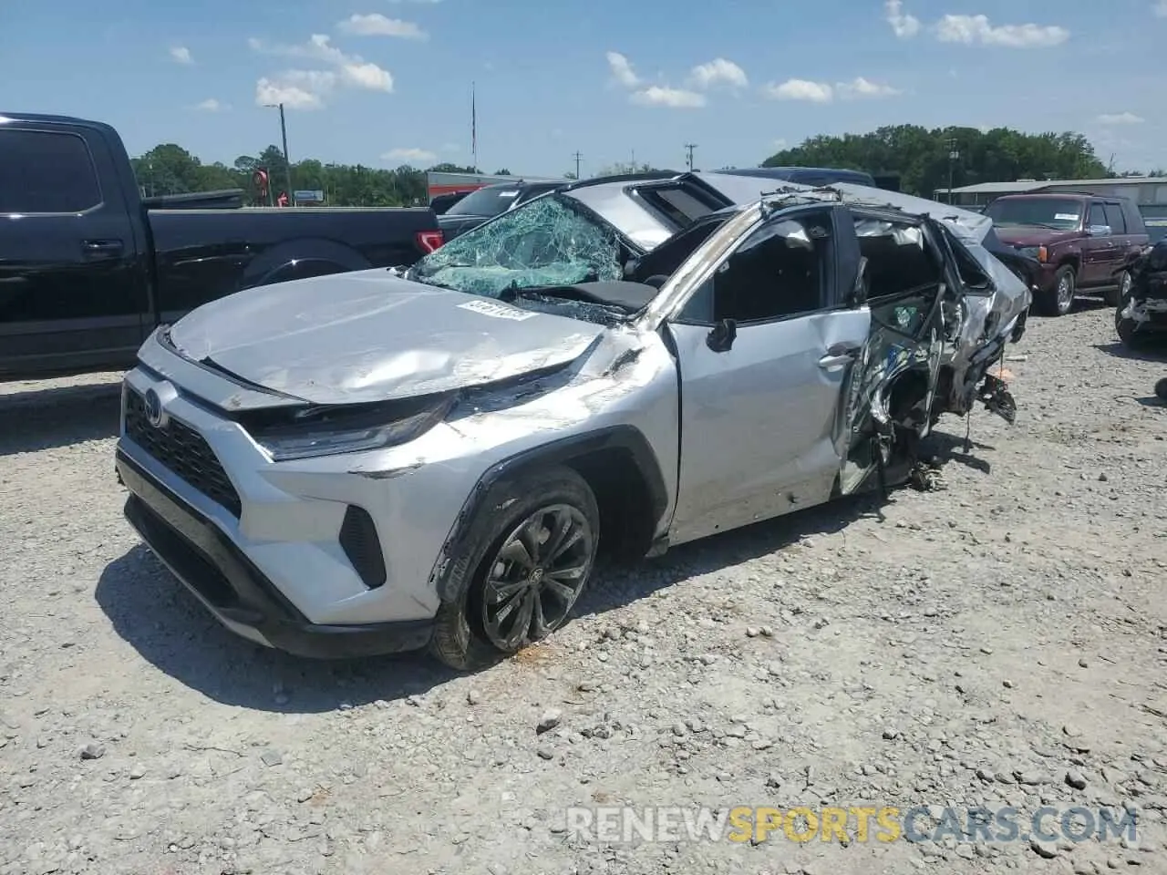 1 Photograph of a damaged car 4T3T6RFV6PU106588 TOYOTA RAV4 2023