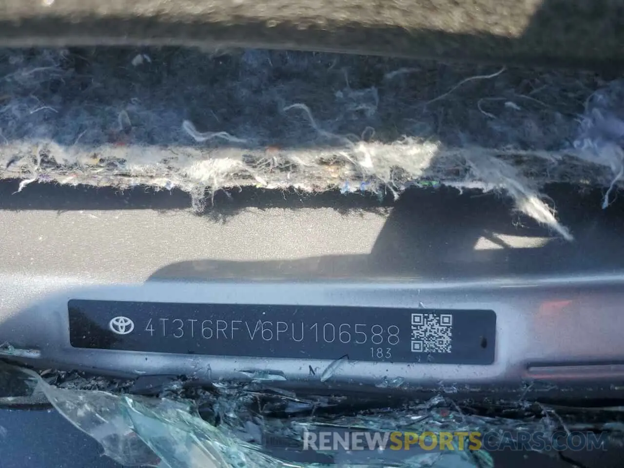 12 Photograph of a damaged car 4T3T6RFV6PU106588 TOYOTA RAV4 2023