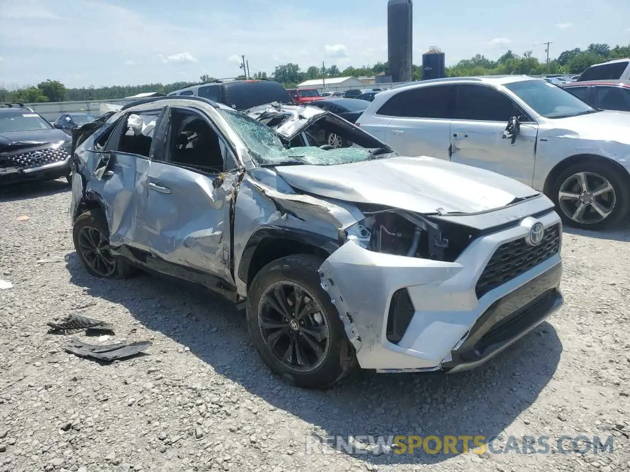 4 Photograph of a damaged car 4T3T6RFV6PU106588 TOYOTA RAV4 2023